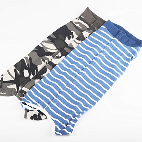 ABCD Traje De Recuperación para Perros, Traje De Cuatro Patas para Heridas Abdominales O Enfermedades De La Piel Ropa para Perros Pequeños/Medianos/Grandes (XXXL, Camouflage)