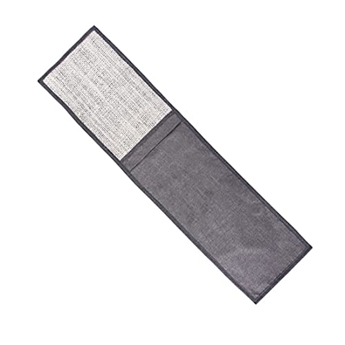 Actualizar Sisal Gato Que Rasguña Mat Sofá Apoyabrazos Gato Rascador con 2 Bolsillos De Sisal Mat Muebles Protector del Gato del Gato De Juguete De Molienda para La Cubierta del Cojín del