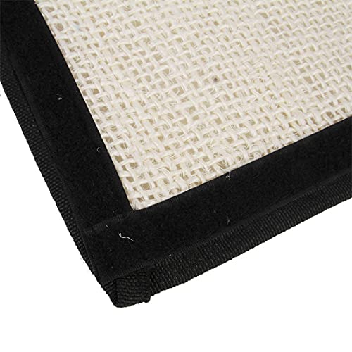 Actualizar Sisal Gato Que Rasguña Mat Sofá Apoyabrazos Gato Rascador con 2 Bolsillos De Sisal Mat Muebles Protector del Gato del Gato De Juguete De Molienda para La Cubierta del Cojín del