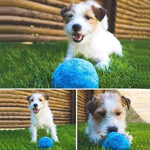 AILOS Bola de Rodillo mágica, Juguetes para Perros Bola interactiva automática Bolas de Rodillo giratorias,Bola de Rodillo automática Segura Bola mágica Perro Gato Juguete Interactivo para Mascotas