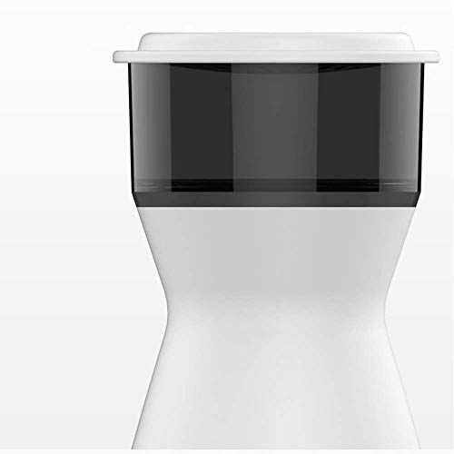 alimentador blanco mascota perro gato alimentador automático 4l capacidad grande capacidad de alimentación máquina de alimentación tazón tres comidas Tiempo cuantitativo dual potencia batería potencia