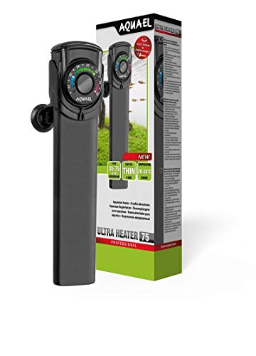 Aquael - Calefactor irrompible Ultra Heater 75 W para acuariofilia