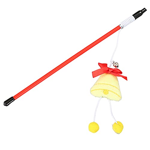 arbitra De Juguete con Forma de Pluma de Gato - Funny Cat Stick | Pet Teaser Toys Muñeco de Peluche | Juguetes interactivos de Gatitos para Gatos de Interior, Ejercicio de Gatitos