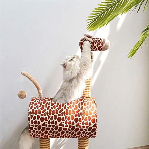 Árbol para Gatos Torre para Gatos DIY GACIFE Gatos rasguños Post Juguetes Actividad Cat Tree Condominio Cuerda Sisal Cuerda PET PET PET PET PEJ DE JUGUETE Árbol Cat Marco de escalada para gatitos Masc