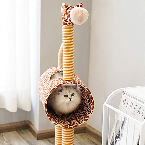 Árbol para Gatos Torre para Gatos DIY GACIFE Gatos rasguños Post Juguetes Actividad Cat Tree Condominio Cuerda Sisal Cuerda PET PET PET PET PEJ DE JUGUETE Árbol Cat Marco de escalada para gatitos Masc