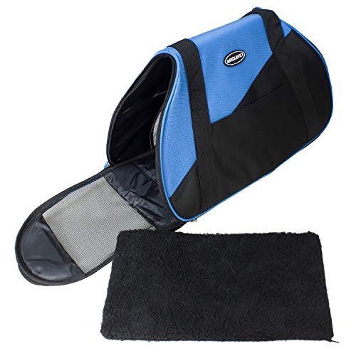 ARQUIVET Bolso transportín Ligero para pequeñas Mascotas - 47 x 24 x 28 cm - Perros Adultos, Cachorros, Gatos y Otros - Mochila con Rejilla de ventilación para Perros y Gatos