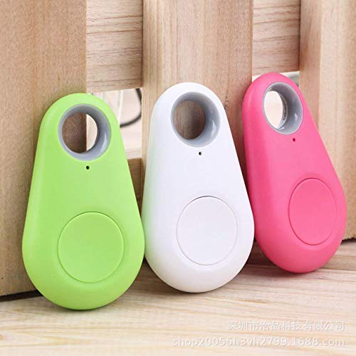 Ashley GAO Mini Localizador GPS Llavero Rastreador Inalámbrico Seguimiento Parche Anti Lost Buscador Inteligente Rastreador GPS Localizador Pet Dog Tracker