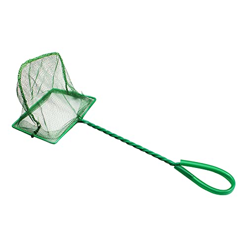 aupawdy 2 PCS Red Acuario Red de Malla Fina Red de Aterrizaje de Pesca Acuario Mini Fish Net Net para el Acuario Tanque Camarón el Acuario Fish