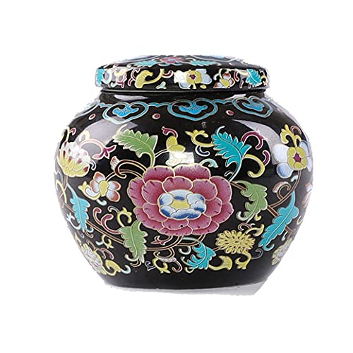AWCPP Urna de Cremación, Mini Urnas de Cerámica Pet Gato Perro Urnas Funerales, Impermeable a Mano Y a Prueba de Humedad Urna Conmemorativa para Pequeños Animales Qiu