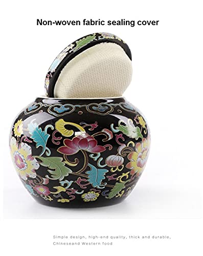 AWCPP Urna de Cremación, Mini Urnas de Cerámica Pet Gato Perro Urnas Funerales, Impermeable a Mano Y a Prueba de Humedad Urna Conmemorativa para Pequeños Animales Qiu