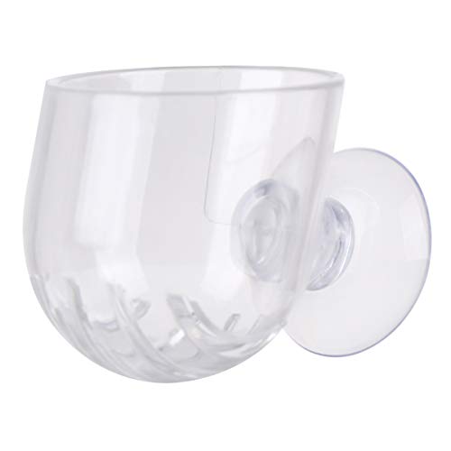 Balacoo Alimentador Automático de Acrílico para Pecera - Taza de Alimentación Alimentador de Nematodos para Camarones Herramienta de Alimentación Bandeja de Comida para Pecera