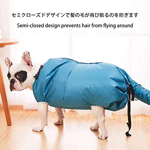 Bolsa de secado para perros Bolsa de secado portátil para mascotas Perros plegables Secador de pelo Bolsa de aseo Bolsa de secado para mascotas Bolsa de secado para gatos Golpe L