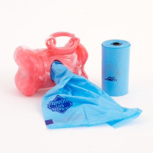 Bolsas on Board Hueso dispensador, Azul