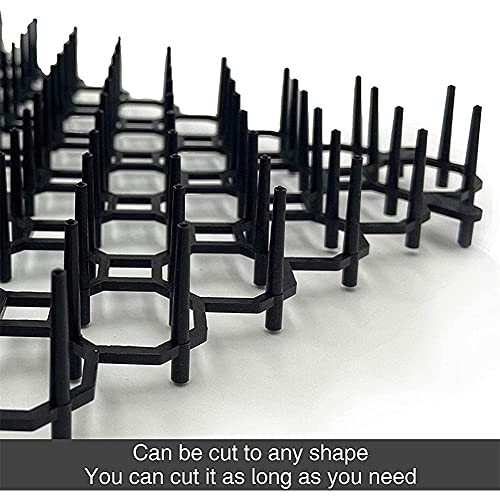 Cages Thorn Barrier Barrera para Animales Repelente para Gatos con púas, 5 Piezas con 38,5 cm Cada una. Repelente de Animales, Miedo a los Gatos.