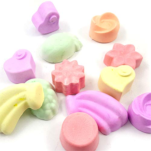 CCCYMM 10 piezas para masticar dientes de mascotas, juguete adecuado para loro, conejo, chinchilla, cobaya, hámster animales pequeños (forma/color al azar)