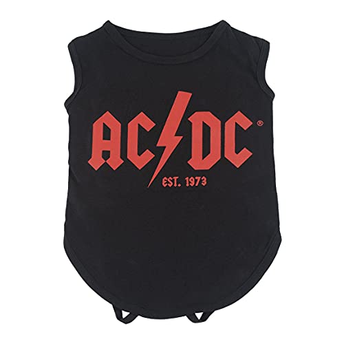 CERDÁ LIFE'S LITTLE MOMENTS Camiseta para Perro de ACDC - Licencia Oficial ACDC