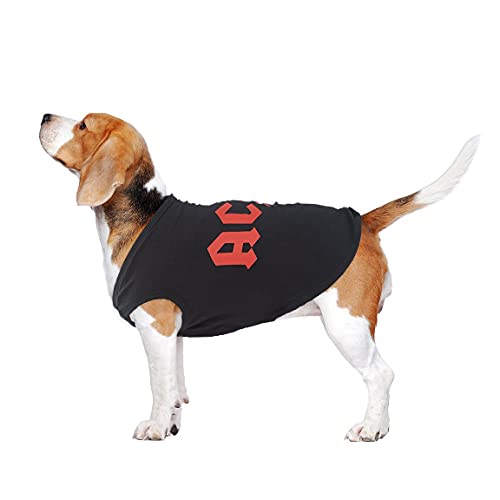 CERDÁ LIFE'S LITTLE MOMENTS Camiseta para Perro de ACDC - Licencia Oficial ACDC