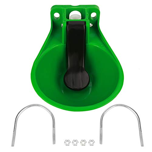 Cuenco de Agua Potable para Vacas Cuenco Automático de Plástico para Abrevadero para Ganado Vacuno Válvula de Interruptor Táctil para Terneros Recipiente de Agua para Ovejas