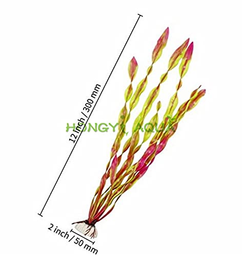 Decoración de acuario, Plantas de agua artificiales de algas for acuario, plástico Peces Tanque Decoraciones de plantas 10 PCS Decoraciones, Hogar y jardín Decoraciones baratas, Decoraciones for el ho