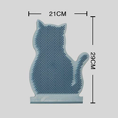 DJR Suave Retiro del Pelo y Aparato de Masaje, Masaje con Silicona para Perros Mascotas Gatos Masaje GroomingBlack