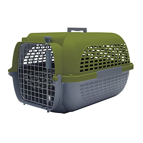 Dogit Pet Voyageur Gde Verde/Gris, Grey & Khaki, L