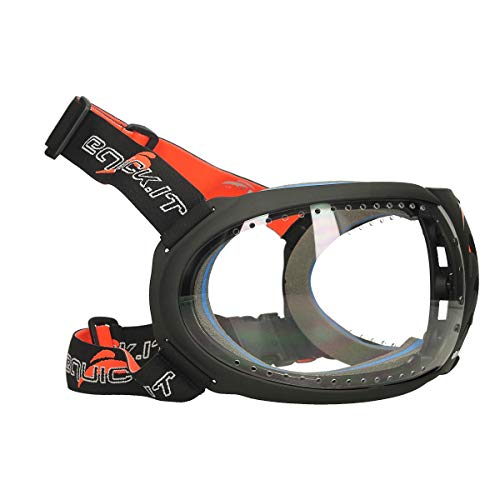 eQUICK eVYSOR - Protector de ojos para caballo, producto original - Fabricado en Italia, Transparente