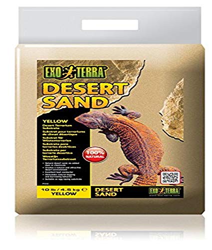 EXO TERRA Arena del Desierto, Color Amarillo - 4,5 kg