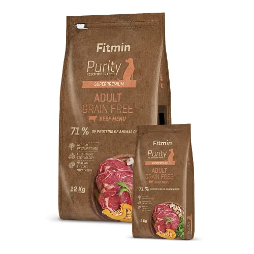 Fitmin Dog Purity GF Adult Beef Comida para Perros, 2 kg