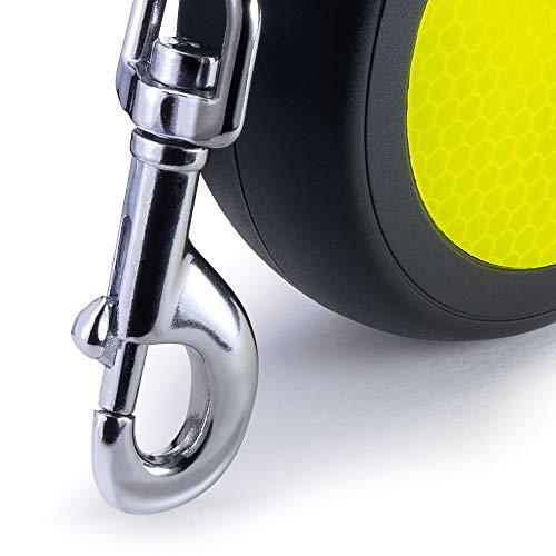 Flexi - Correa classic neon reflect L cinta 5 m