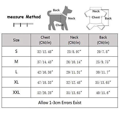 Fmiljiaty Ropa para Perros a Cuadros, Abrigo de Invierno para Gatos, para Perros pequeños y medianos,    Chaqueta, Traje, Disfraz de Perro Salchicha  Manténgase Caliente otoño Invierno