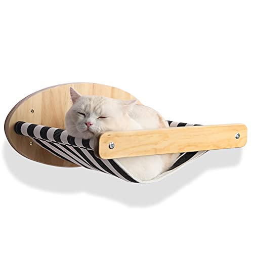 FUMENG Juguete de la Pared del Gato, 4 Pasos Gato Sube Las escaleras, Cat Rasguño Escalera Estante Muebles para Mascotas para Gato Escalada Jugar Tumbonado,A