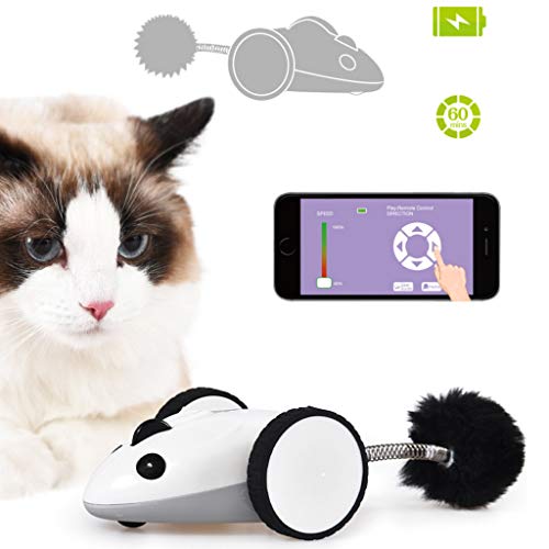 Gato divertido ratón eléctrico Racer automático Irregular movimiento 360 ° Rotación mascota juguete mascota gato juguetes