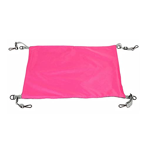 Gato Hamaca Colgante Ajustable Dos Lados Cómodo Impermeable Descanso Almohadilla para Dormir Jaula para Mascotas Hamaca Cama Suministros para Gatos Negro Negro