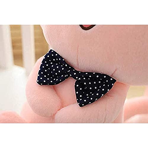 GBBNWFOL Gatito Rosa Gato Corbata de Plomo Juguete Peluche Animal niño cumpleaños Regalo de cumpleaños decoración del hogar Rosa