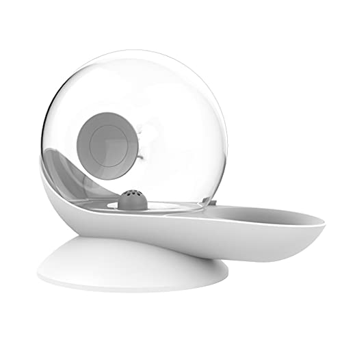 GUOJFEN Fuente de Agua automática para Perro, Cachorro pequeño, Gatito, Caracol, Burbuja, Interior Transparente, Conveniente para Comprobar el Regalo de Agua