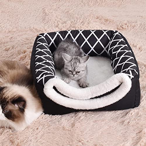 Gusano para mascotas Arena para gatos Cápsula espacial Casa universal para gatos Habitación cerrada Suministros para mascotas de bambú Nido para gatos Casa para mascotas Casa para perros Nido para g