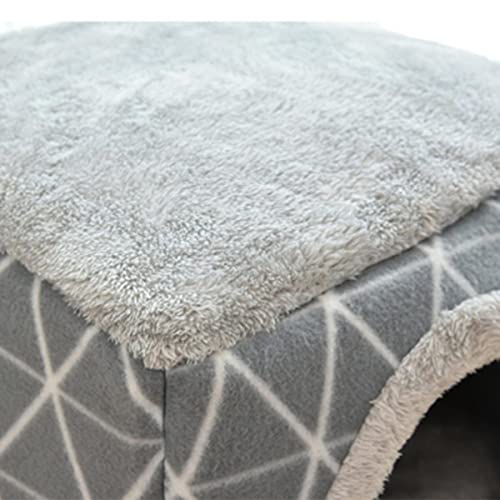 Gusano para mascotas Arena para gatos Cápsula espacial Casa universal para gatos Habitación cerrada Suministros para mascotas de bambú Nido para gatos Casa para mascotas Casa para perros Nido para g