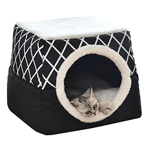 Gusano para mascotas Arena para gatos Cápsula espacial Casa universal para gatos Habitación cerrada Suministros para mascotas de bambú Nido para gatos Casa para mascotas Casa para perros Nido para g