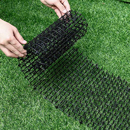 HAOHON Alfombrilla Gatos con PúAs,Alfombrilla Repelente para Gatos,Perros y Animales,Alfombrilla Disuasoria Repelente,Alfombrilla Interior de Gatos Al Aire Libre para JardíN, 2 MX 0,3 M