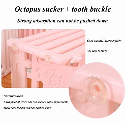 Huo Pantera De Mascotas Cerca De Plástico con Puerta DIY DIY Pet Pet Pequeño Pantalla por Pequeños Pequeños Pequeños para por Puppy, Gatito, Guinea Pigs, Conejito(Size:70 * 70 * 73cm)