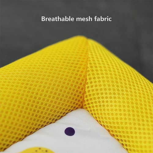 HYISHION Alfombrilla Refrescante para Perros Gatos, XL 80 * 65cm Alfombra Refrescante Refrigeración Automática, Alfombra de Enfriamiento Manta en Verano para Perros Gatos,Rosado,M