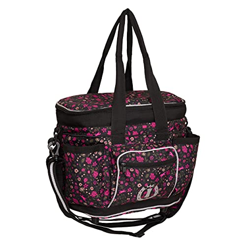 Imperial Riding Bolsa para Kit De Limpieza Flower Power - Negro