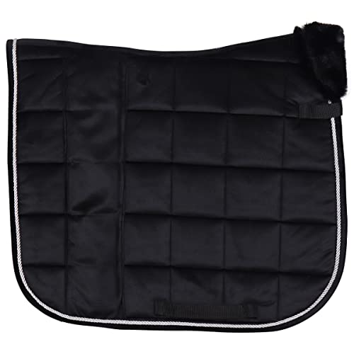 Imperial Riding Sillín Pad Flower Power in Size: Dressage Full. - Negro - Dressage Full