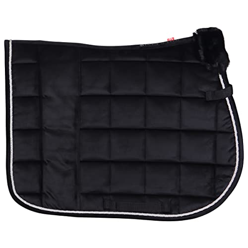 Imperial Riding Sillín Pad Flower Power in Size: Dressage Full. - Negro - Dressage Full