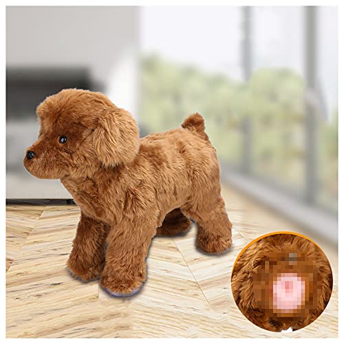 Juguete De Estro De Perro Macho, Juguete De Alivio De Perro Mascota, Juguete Para Dormir Con Sonido Interactivo, Restauración 1:1 De La Apariencia De Perro Hembra, Altura Desde El Suelo: 28 Cm