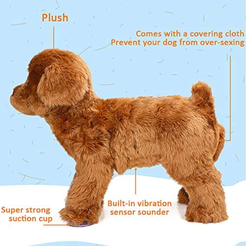 Juguete De Estro De Perro Macho, Juguete De Alivio De Perro Mascota, Juguete Para Dormir Con Sonido Interactivo, Restauración 1:1 De La Apariencia De Perro Hembra, Altura Desde El Suelo: 28 Cm