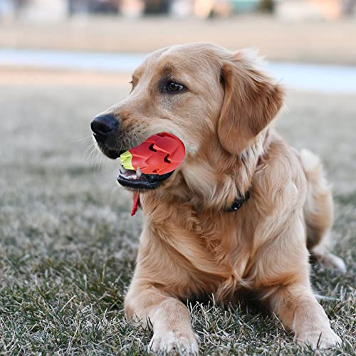 Juguete para masticar frutas para perros, juguete resistente a las fugas de comida para perros, juguetes interactivos para perros de diseño elegante, juguetes para perros para masticadores My99 ushomi