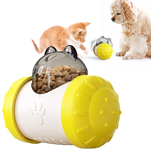 Juguetes de mascicio para perros Fuga de comida for perros con ejercicio de rueda. IQ for perros cachorros gatos rompecabezas vaso oculto comida juguete mascotas productos suministros accessorie Jugue