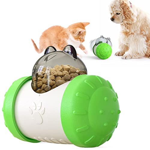 Juguetes de mascicio para perros Fuga de comida for perros con ejercicio de rueda. IQ for perros cachorros gatos rompecabezas vaso oculto comida juguete mascotas productos suministros accessorie Jugue