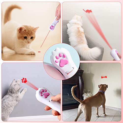 Juguetes interactivos para Gatos y Perros, Juguetes de Entrenamiento para Hacer Ejercicio, USB Recargable